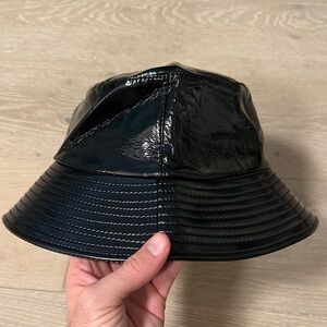 NWOT Dolls Kill Patent Leather Bucket Hat